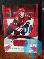 2020-21 UD Trilogy Rookie Premieres Red Foil Jersey #77 Victor Soderstrom 328/499