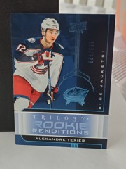 2019-20 UD Trilogy Rookie Renditions Blue #RR-20 Alexandre Texier 089/399
