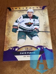 2020-21 Upper Deck Artifacts Purple 16/20 Zach Parise #13