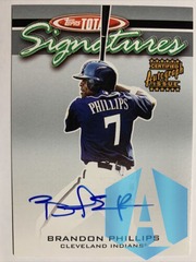 2003 Topps Total Signatures Brandon Phillips Auto Autograph Cleveland Indians