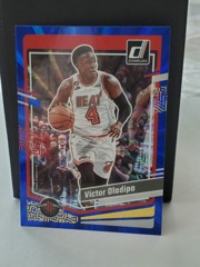 2023-24 Panini Donruss #173 Victor Oladipo Blue Holo 42/49 Houston Rockets