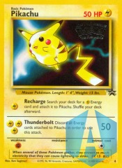 Pikachu - 4 - movie promo - WOTC BLACK STAR