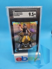 2022 Mosaic Kenny Pickett Silver Prizm Rookie Card 270 Graded SGC 9.5 GEM