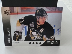 2009-10 UD Black Diamond Quad #BD18 Evgeni Malkin Penguins