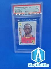 2014 Panini World Cup Stickers Romelu Lukaku PSA 9 GEM MINT | #581