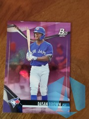 2021 Bowman Platinum Dasan Brown Pink Prospect 057/199 Blue Jays