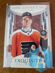 2021-22 Upper Deck Black Diamond Cam York Rookie Draft Day #091/399 Flyers