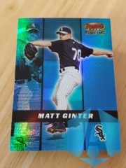 2000 Bowman's Best Rookie Card #176 Matt Ginter RC 1207/2999 Chicago White Sox