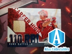2015 Topps Career High Relics #CHR-RZ Ryan Zimmerman BAT