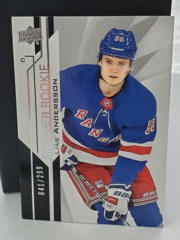 2018-19 Upper Deck Premier Rookie #82 Lias Andersson 041/299 New York Rangers
