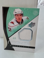 2010-11 Upper Deck SPx Rookie Materials #RM-ZD Zac Dalpe Jersey Carolina