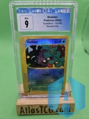 Pokemon Expedition Shellder Reverse Holo 129/165 CGC 9 Mint