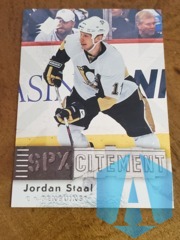 2009-10 SPx SPXcitement #X43 Jordan Staal Penguins Variant /999 missing