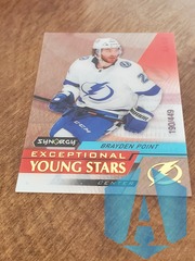 2020-21 Synergy Brayden Point 190/449 Exceptional Young Stars Gold #EY23