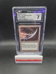 Arabian Nights Dancing Scimitar CGC 7 Magic MTG