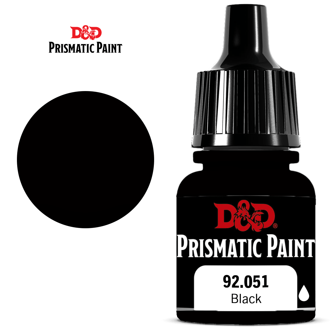 D&D Prismatic Paint: Black 92.051