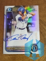 2022 1st Bowman Chrome Auto #CPA-DDO Dayton Dooney Refractor 432/499 Royals