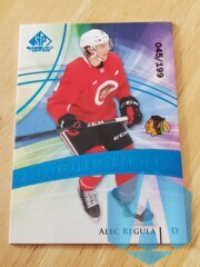 2020-21 SP Game Used Blue Burst #189 Alec Regula 045/199