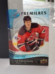 2009-10 Upper Deck Ice Premieres Acetate #108 Ilkka Pikkarainen 0263/1999 New Jersey