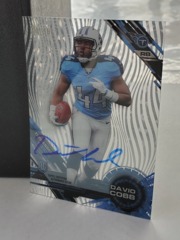 2015 Topps High Tek 41/99 David Cobb #100 Acetate Rookie Auto RC Titans