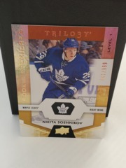 2016-17 Upper Deck Trilogy Rookie Premieres #73 Nikita Soshnikov RC 441/999