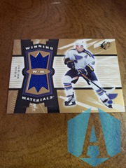 2006-07 SPx Winning Materials Doug Weight JERSEY Blues WM-DW