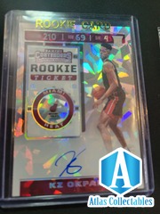 2019-20 Contenders KZ Okpala Rookie Ticket CRACKED ICE Auto /25