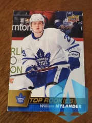 2017-18 UD MJ Holdings Top Rookies William Nylander #R-4 Gold