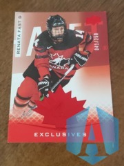 2021 Upper Deck Team Canada Juniors Exclusives 041/250 Renata Fast #53