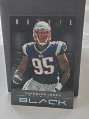 2012 Panini Black #116 Chandler Jones Rookie 11/25 New England Patriots RC