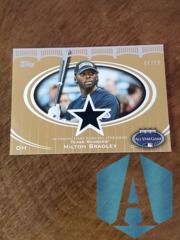 2008 Topps All Star Game Jersey Gold 44/50 Milton Bradley #AS-MB