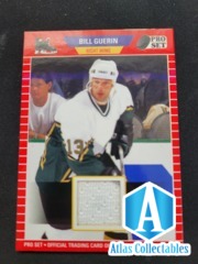 2021-22 Leaf Pro Set Red Game Used Memorabilia Jersey Bill Guerin #PSM-09