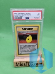 1999 Pokemon FRENCH 1st Edition Base Set Vaporisateur rétrograde 72/102 PSA 9