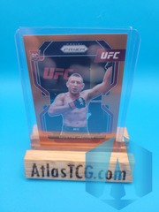 Dustin Jacoby 2022 Panini Prizm UFC GOLD Prizm /99 #123