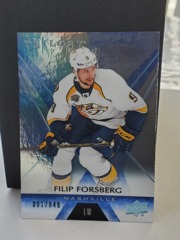 2016-17 Upper Deck Trilogy Blue Rainbow 301/849 Filip Forsberg #23 Nashville