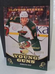2010-11 Upper Deck UD Exclusives Young Guns #228 Clayton Stoner 090/100 Wild