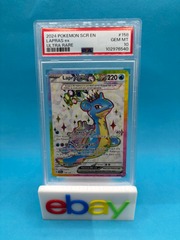 2024 Stellar Crown Lapras ex #158 PSA 10