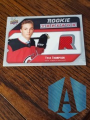 2021-22 Upper Deck Series 2 Rookie Threads Retro Tyce Thompson #RT-TT