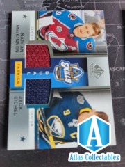2020-21 SP Game Used MACKINNON EICHEL All Star Skills Fabrics Dual Jersey