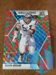 2020 Panini Mosaic Red Reactive #284 Kevin Greene Hall of Fame