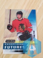 2020-21 Synergy Exceptional Futures #EFS-NB Nicolas Beaudin 738/749