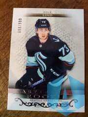 2021-22 UD Artifacts Base Extended Rookies #RED205 Kole Lind 698/999