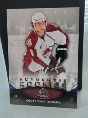 2010-11 SP Game Used Edition Authentic Rookies 394/699 Kevin Shattenkirk #113