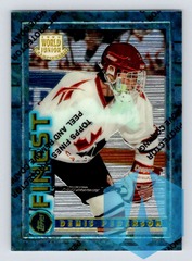 Denis Peterson 1994-95 Topps Finest Refractor Rookie Card #163