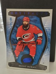 2023-24 Upper Deck Artifacts Royal Blue 164/199 Brent Burns #33 Hurricanes