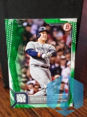 2022 Bowman Green Pattern Border 89/99 Anthony Rizzo #76