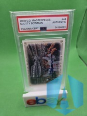 2008 Upper Deck Masterpieces Scotty Bowman 44 Authentic On Card Autograph PSA