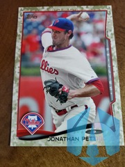 2014 Topps Camo Jonathan Pettibone #609 Phillies 36/99