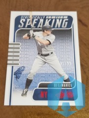 2021 Panini Absolute Statistically Speaking 91/99 DJ LeMahieu #SS-5 Red Script