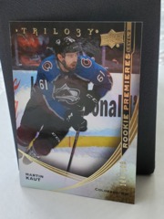 2020-21 Upper Deck Trilogy Rookie Premieres 194/499 Martin Kaut #104